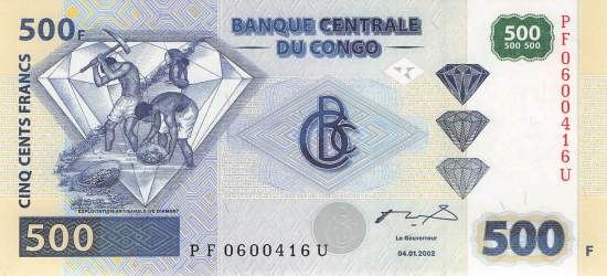 500 Francs p96C-1 2002